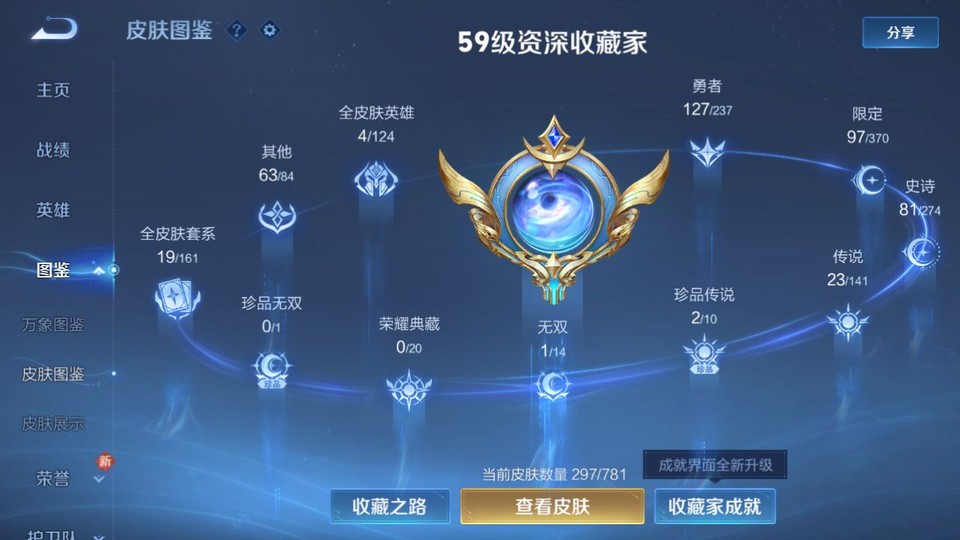 WZQM4190454王者荣耀账号详情图3