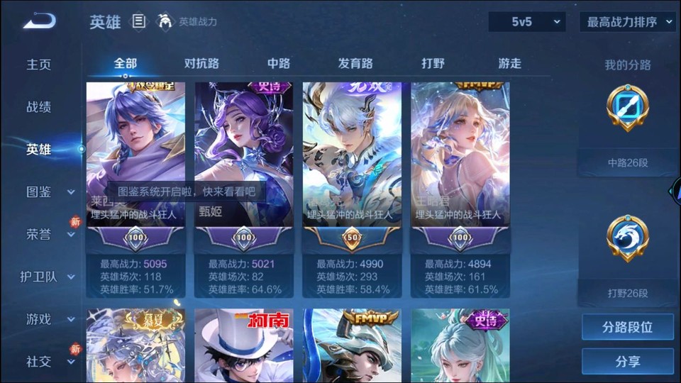 WZQM4195381王者荣耀账号详情图11