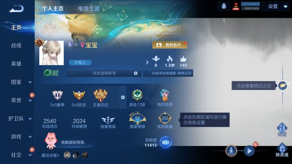 WZQM4195411王者荣耀账号详情图2