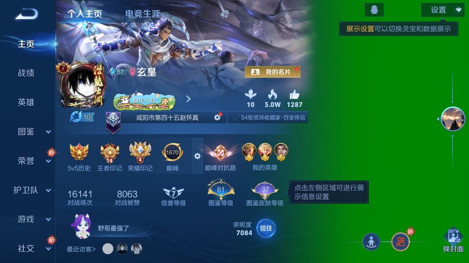 WZQM4195445王者荣耀账号详情图2