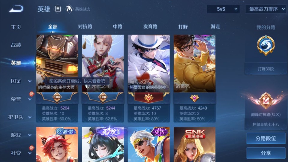 WZQM4196576王者荣耀账号详情图10 WZQM4196576王者荣耀账号详情图10