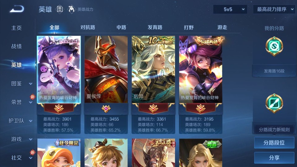 WZQM4200741王者荣耀账号详情图8