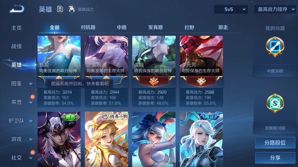 WZQM4200411王者荣耀账号详情图11