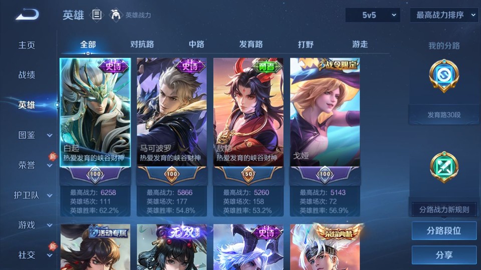 WZQM4210847王者荣耀账号详情图8