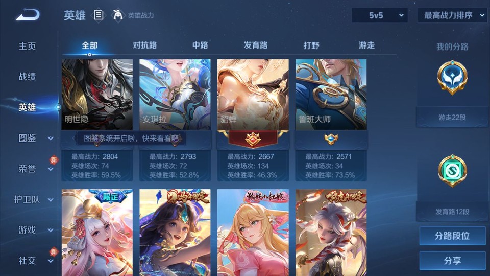 WZQM4210787王者荣耀账号详情图11