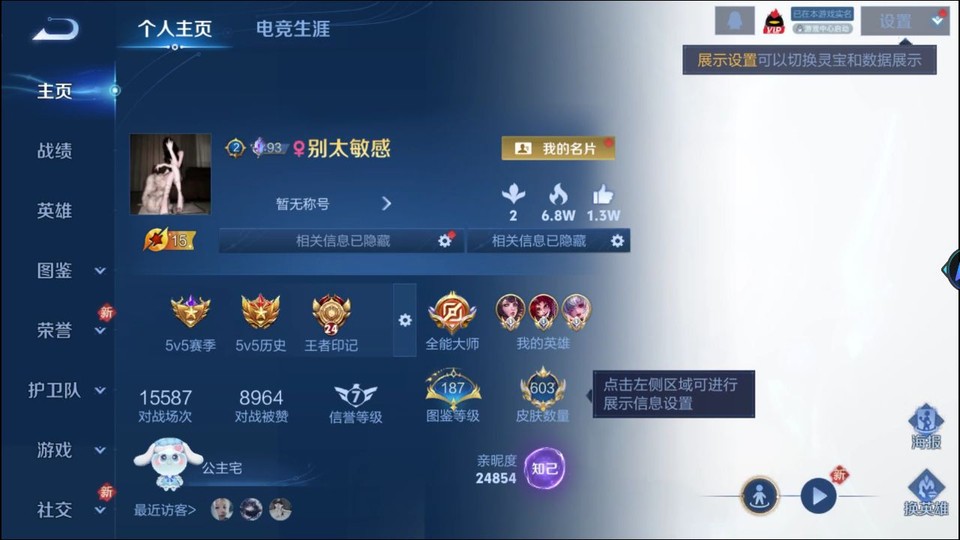 WZQM4219934王者荣耀账号详情图2