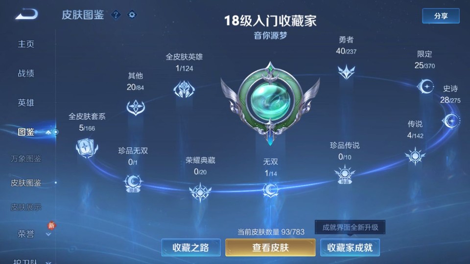 WZQM4214275王者荣耀账号详情图3 WZQM4214275王者荣耀账号详情图3