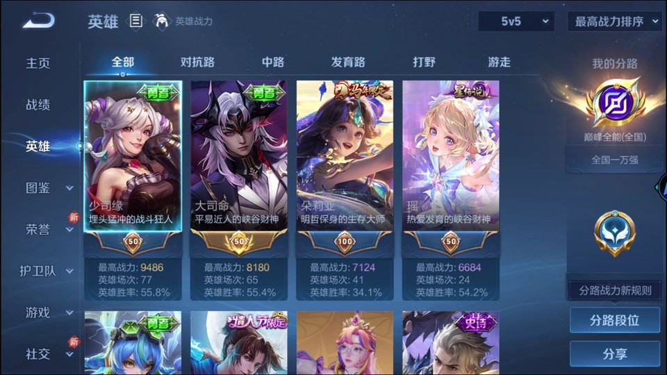 WZQM4216461王者荣耀账号详情图8