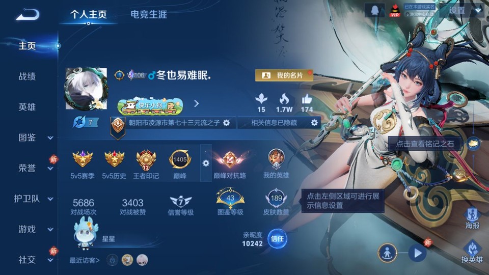 WZQM4219252王者荣耀账号详情图2