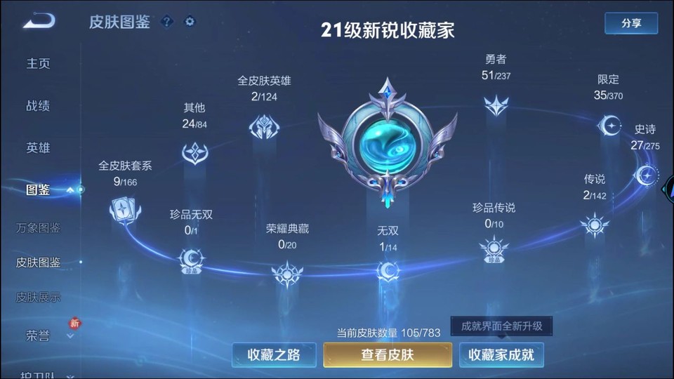 WZQM4221850王者荣耀账号详情图3 WZQM4221850王者荣耀账号详情图3