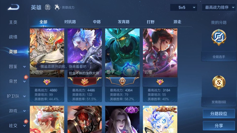 WZQM4231079王者荣耀账号详情图8