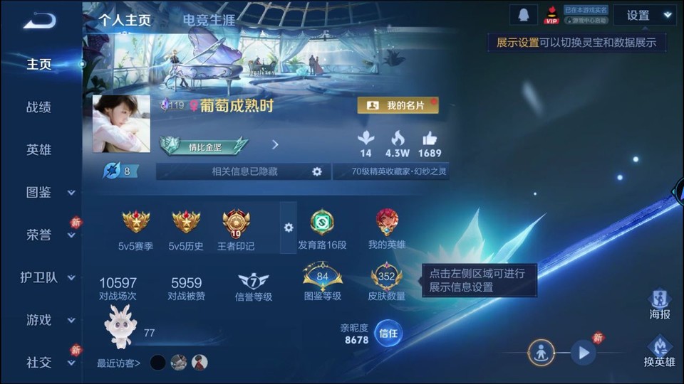 WZQM4234171王者荣耀账号详情图18 WZQM4234171王者荣耀账号详情图18