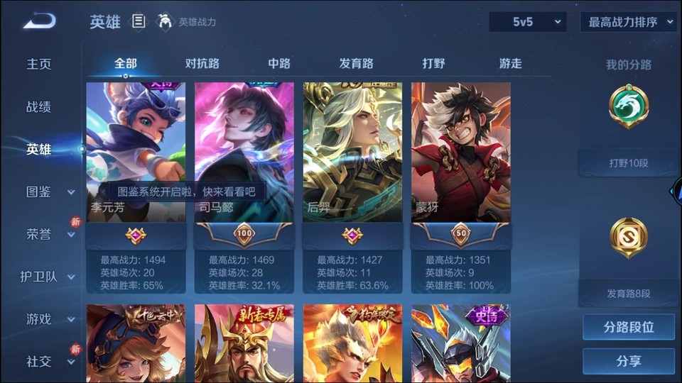 WZQM4234149王者荣耀账号详情图9