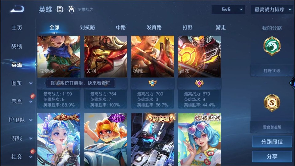 WZQM4234149王者荣耀账号详情图10