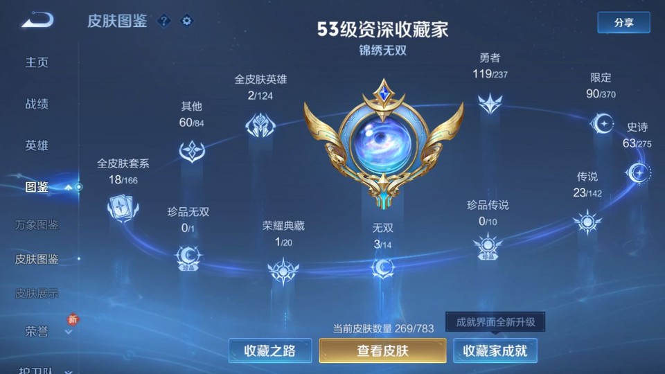 WZQM4236853王者荣耀账号详情图3