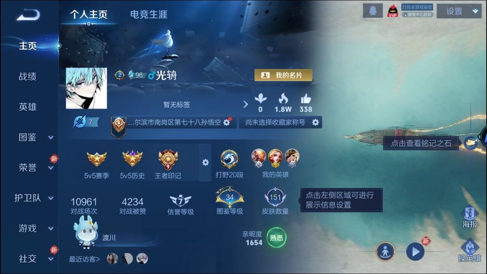 WZQM4236833王者荣耀账号详情图2