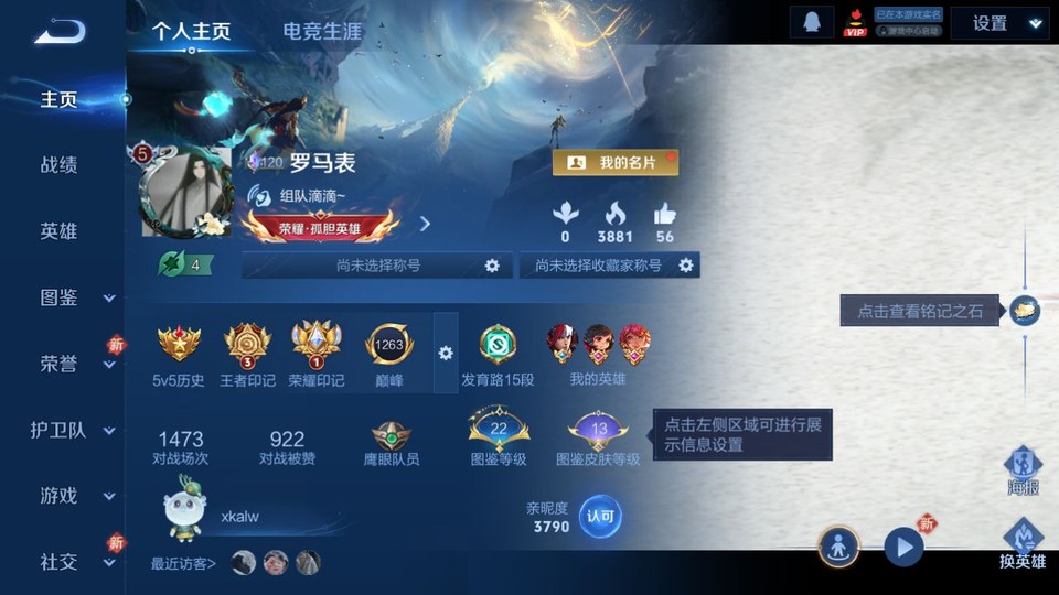 WZQM4236788王者荣耀账号详情图2 WZQM4236788王者荣耀账号详情图2