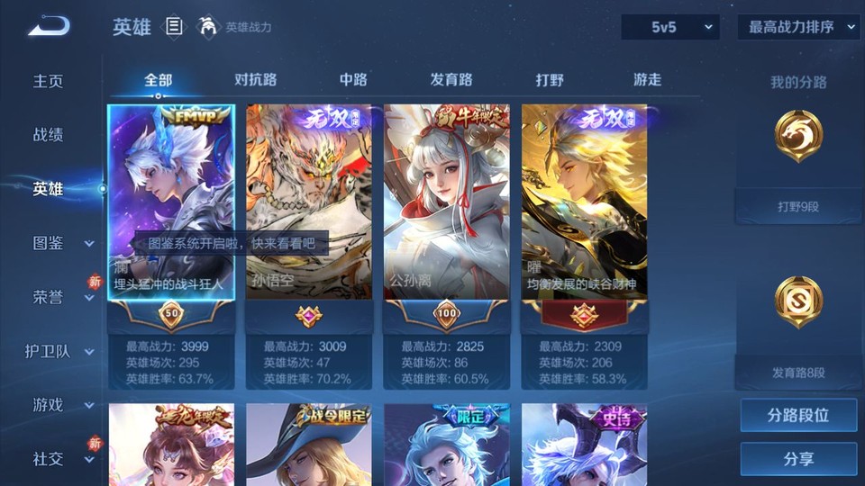 WZQM4236762王者荣耀账号详情图8