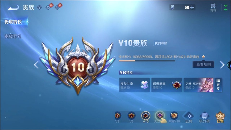 WZQM4237870王者荣耀账号详情图5