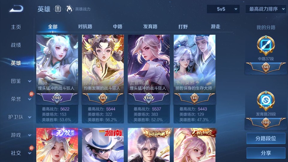 WZQM4236719王者荣耀账号详情图10