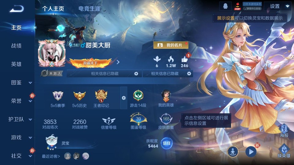 WZQM4253500王者荣耀账号详情图2