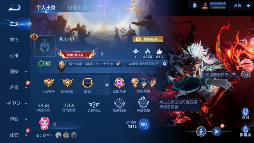 WZQM4253519王者荣耀账号详情图2