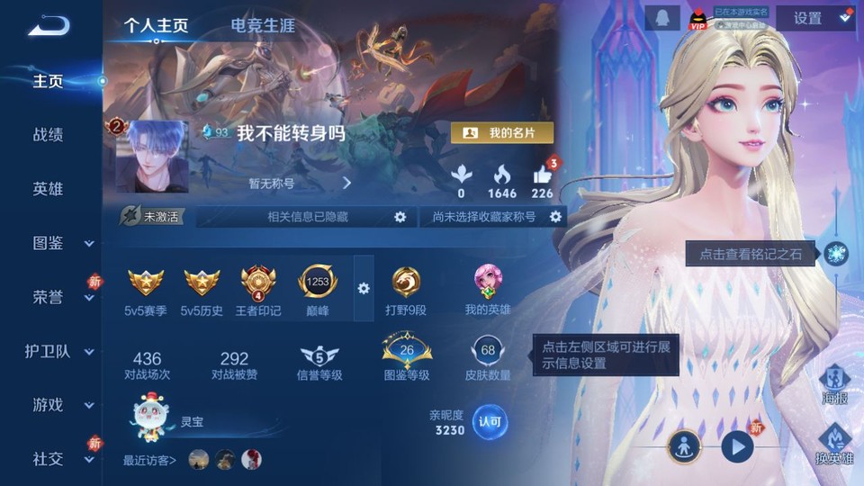 WZQM4253423王者荣耀账号详情图2