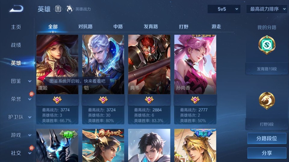 WZQM4253416王者荣耀账号详情图9