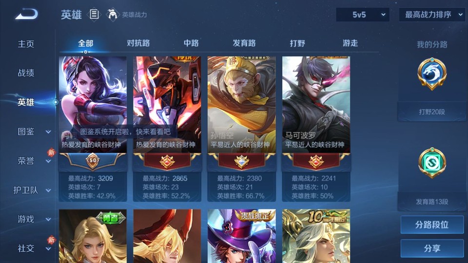 WZQM4258765王者荣耀账号详情图9