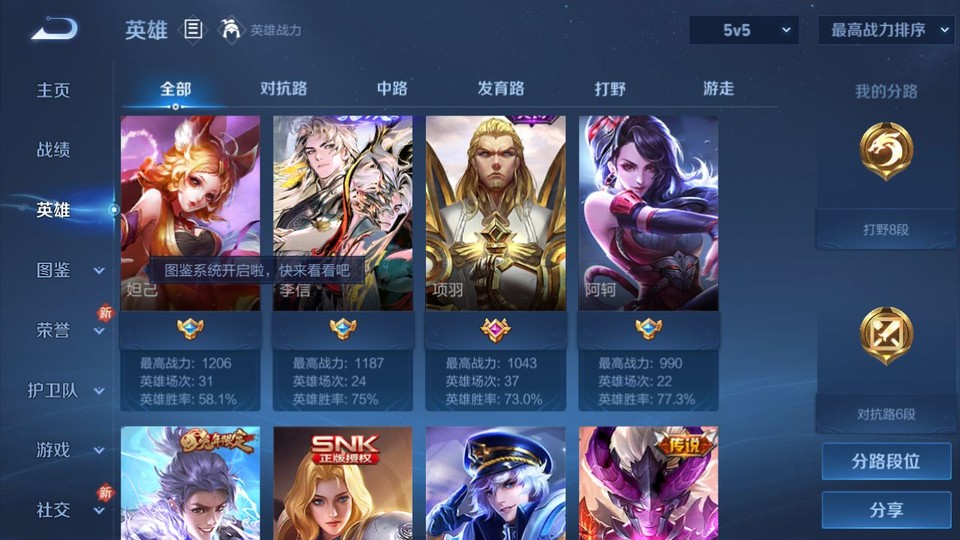 WZQM4266134王者荣耀账号详情图8