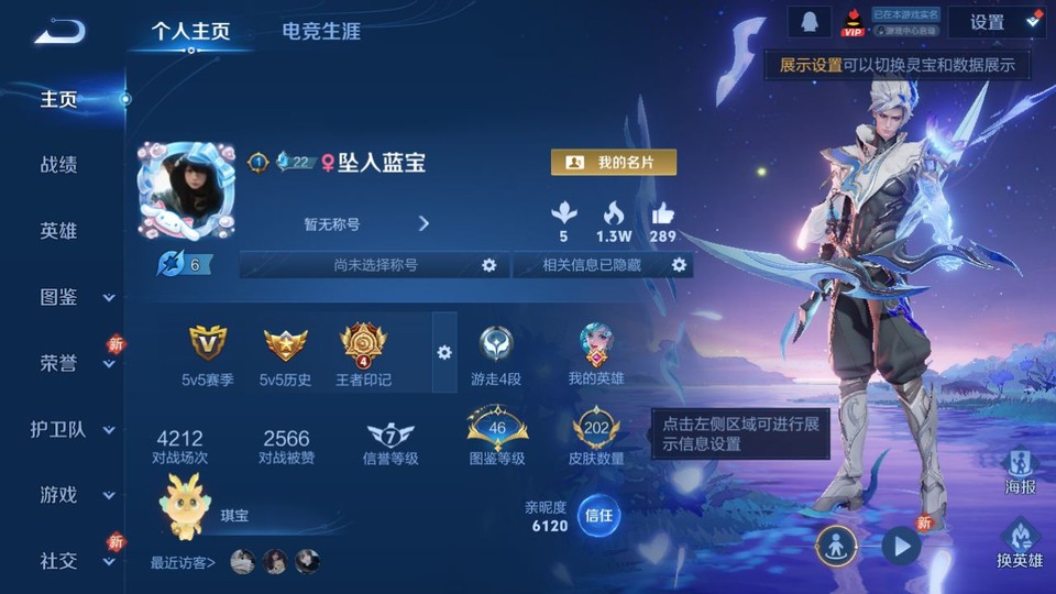 WZQM4276912王者荣耀账号详情图2