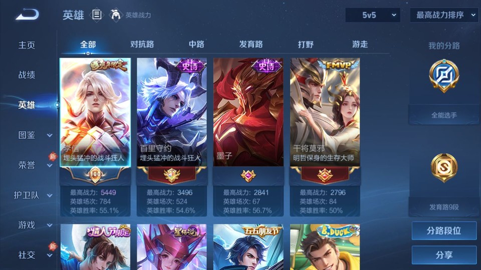 WZQM4276919王者荣耀账号详情图9