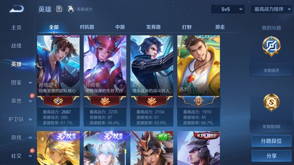 WZQM4276919王者荣耀账号详情图10