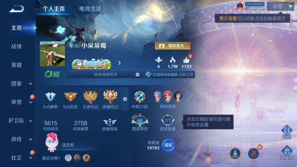 WZQM4285036王者荣耀账号详情图2