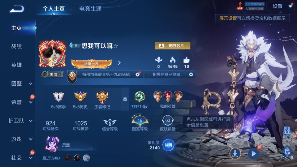 WZQM4290041王者荣耀账号详情图2