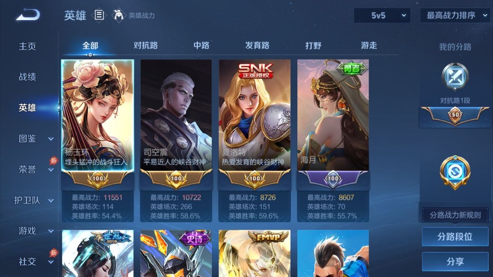 WZQM4295299王者荣耀账号详情图9