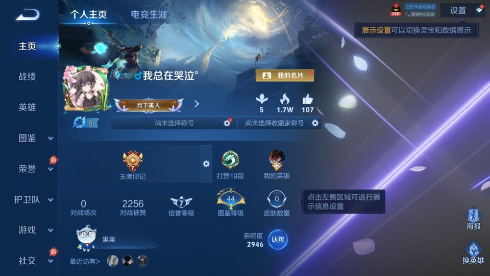 WZQM4294653王者荣耀账号详情图2 WZQM4294653王者荣耀账号详情图2