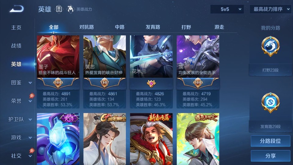 WZQM4289822王者荣耀账号详情图10 WZQM4289822王者荣耀账号详情图10