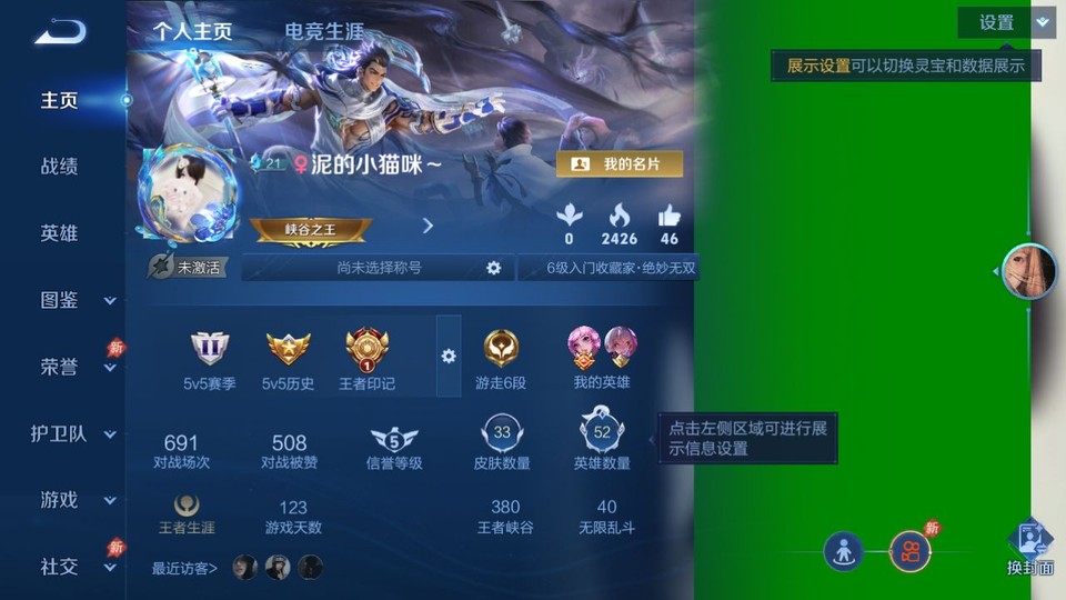 WZQM4292005王者荣耀账号详情图2