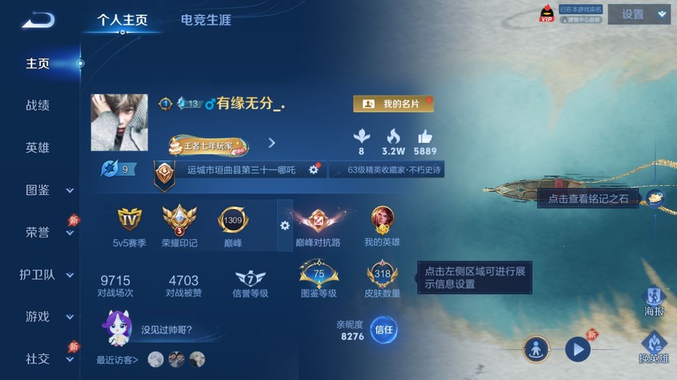 WZQM4298110王者荣耀账号详情图2