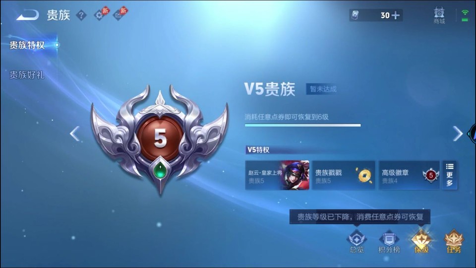 WZQM4300900王者荣耀账号详情图5