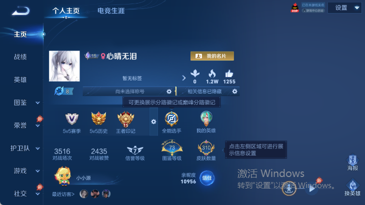 WZQM4565278王者荣耀账号详情图2 WZQM4565278王者荣耀账号详情图2