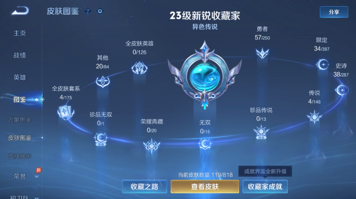 WZQM4568846王者荣耀账号详情图4 WZQM4568846王者荣耀账号详情图4