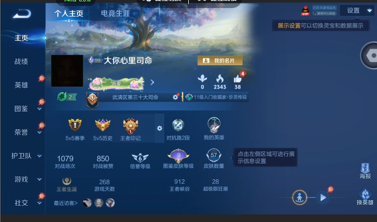 WZQM4593968王者荣耀账号详情图2 WZQM4593968王者荣耀账号详情图2