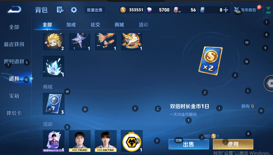 WZQM4597493王者荣耀账号详情图13