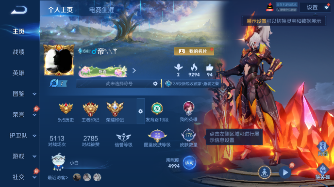 WZQM4597412王者荣耀账号详情图2