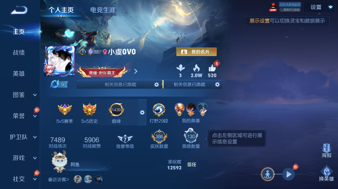 WZQM4600647王者荣耀账号详情图2 WZQM4600647王者荣耀账号详情图2