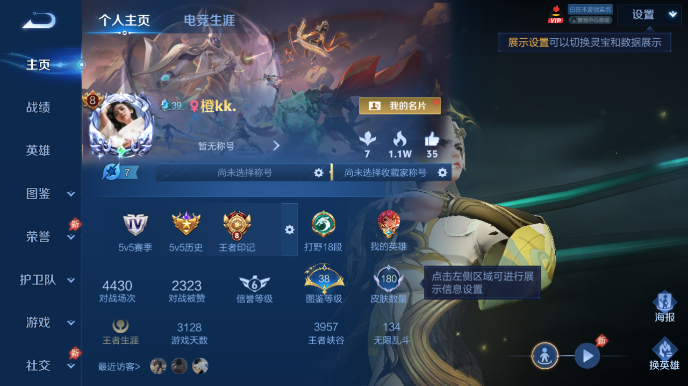 WZQM4600645王者荣耀账号详情图2 WZQM4600645王者荣耀账号详情图2