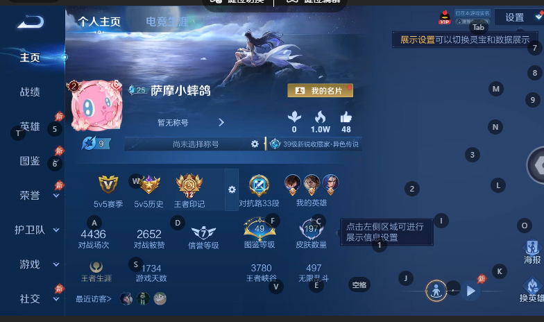 WZQM4605528王者荣耀账号详情图2 WZQM4605528王者荣耀账号详情图2