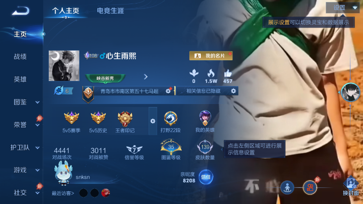 WZQM4623829王者荣耀账号详情图2 WZQM4623829王者荣耀账号详情图2